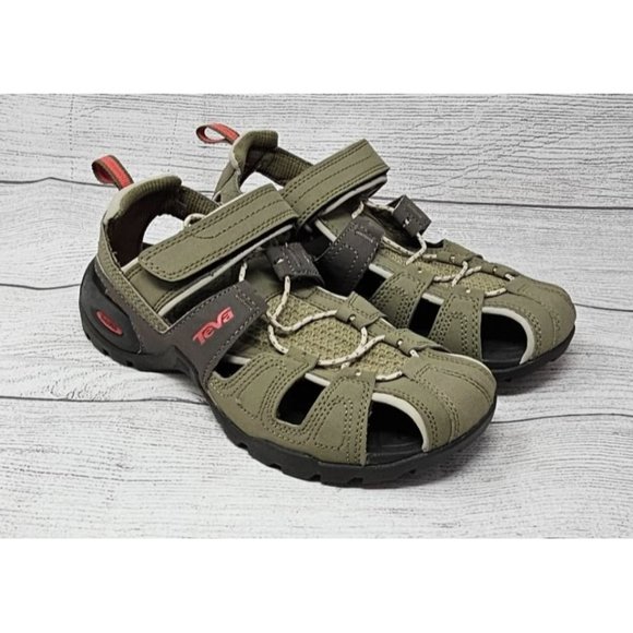 NEW TEVA FOREBAY HYBRID TRAIL HIKING WATER‎ SHOES SANDALS WOMENS 6 - Picture 1 of 9
